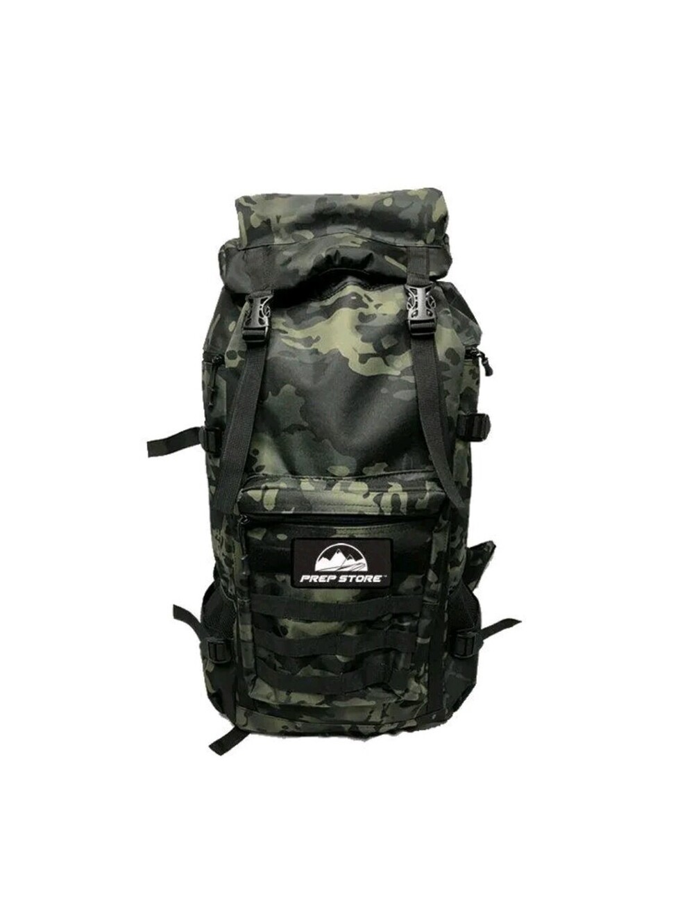 NEW Prep Store 70L Survival Backpack Emergency Hiking Camping Bug Out Pack Camo
